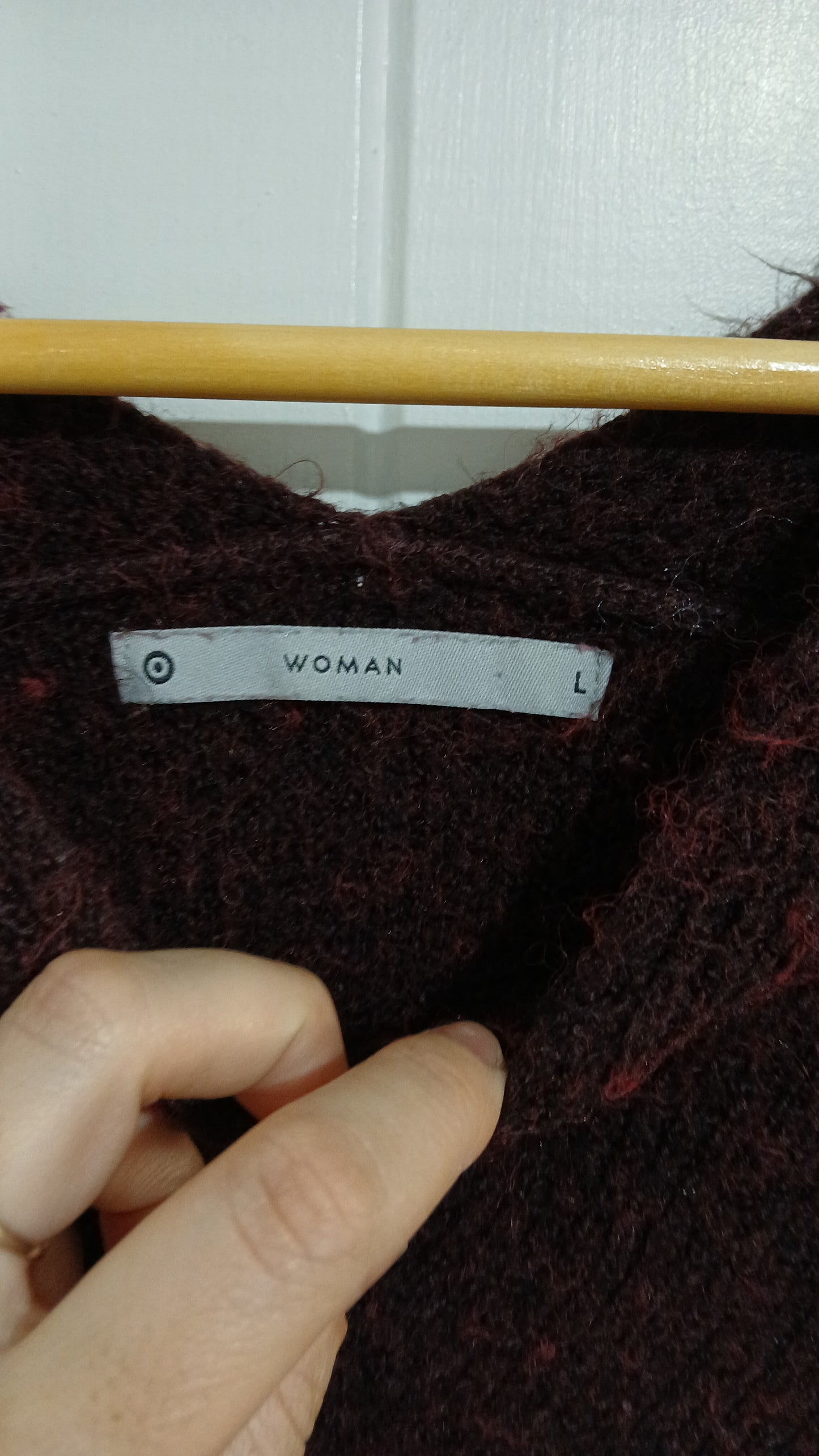 (L) Target | Maroon Sweater