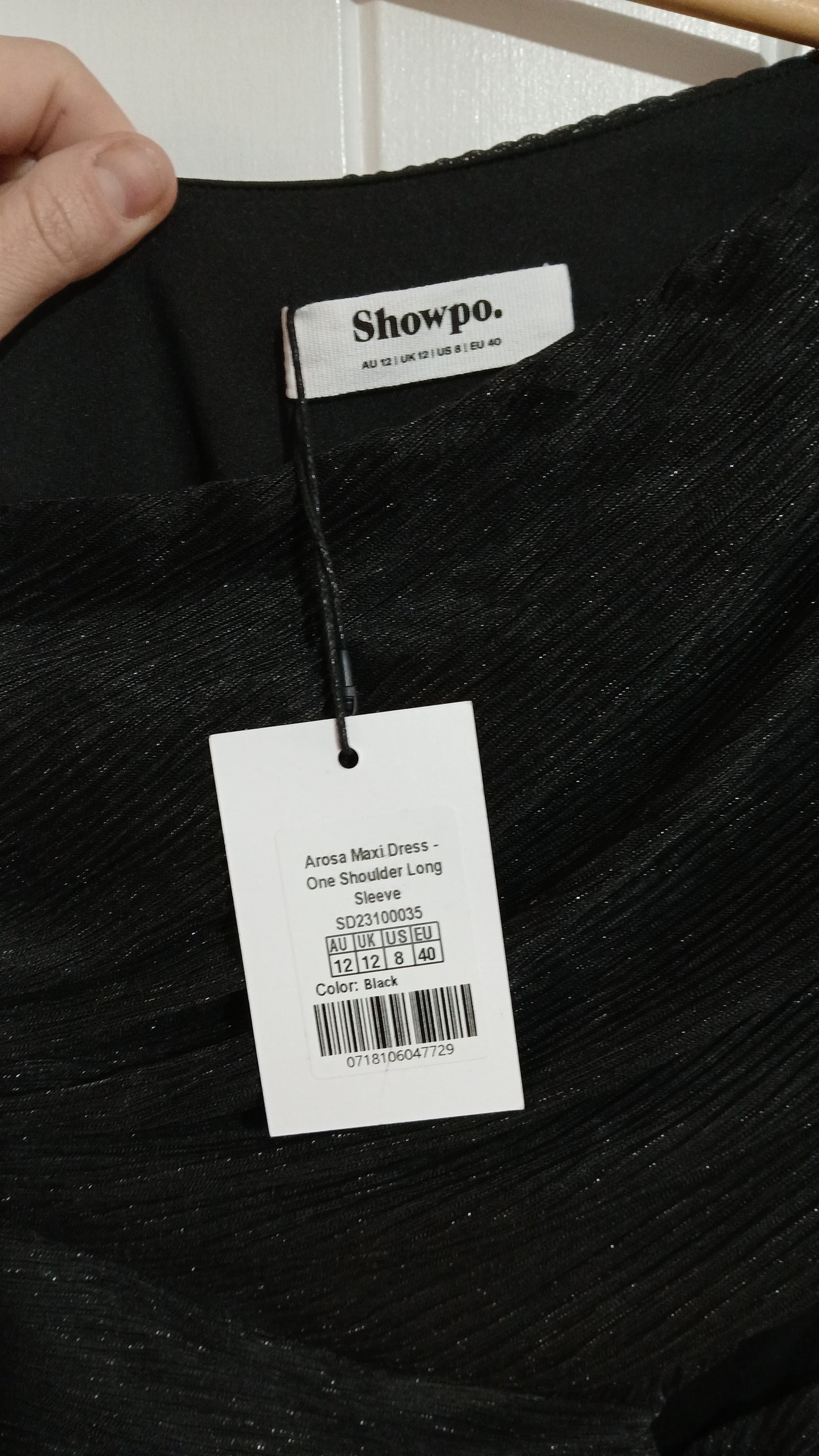 (12) Showpo | One Shoulder Maxi Dress | BNWT