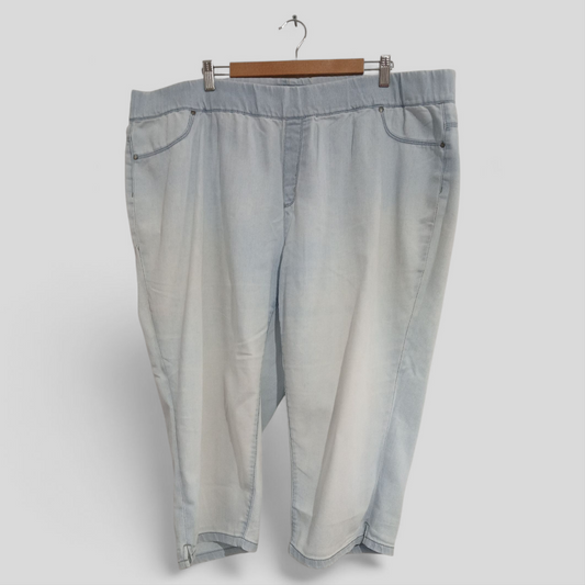 (22) Breakers | Light Denim Shorts/Capris