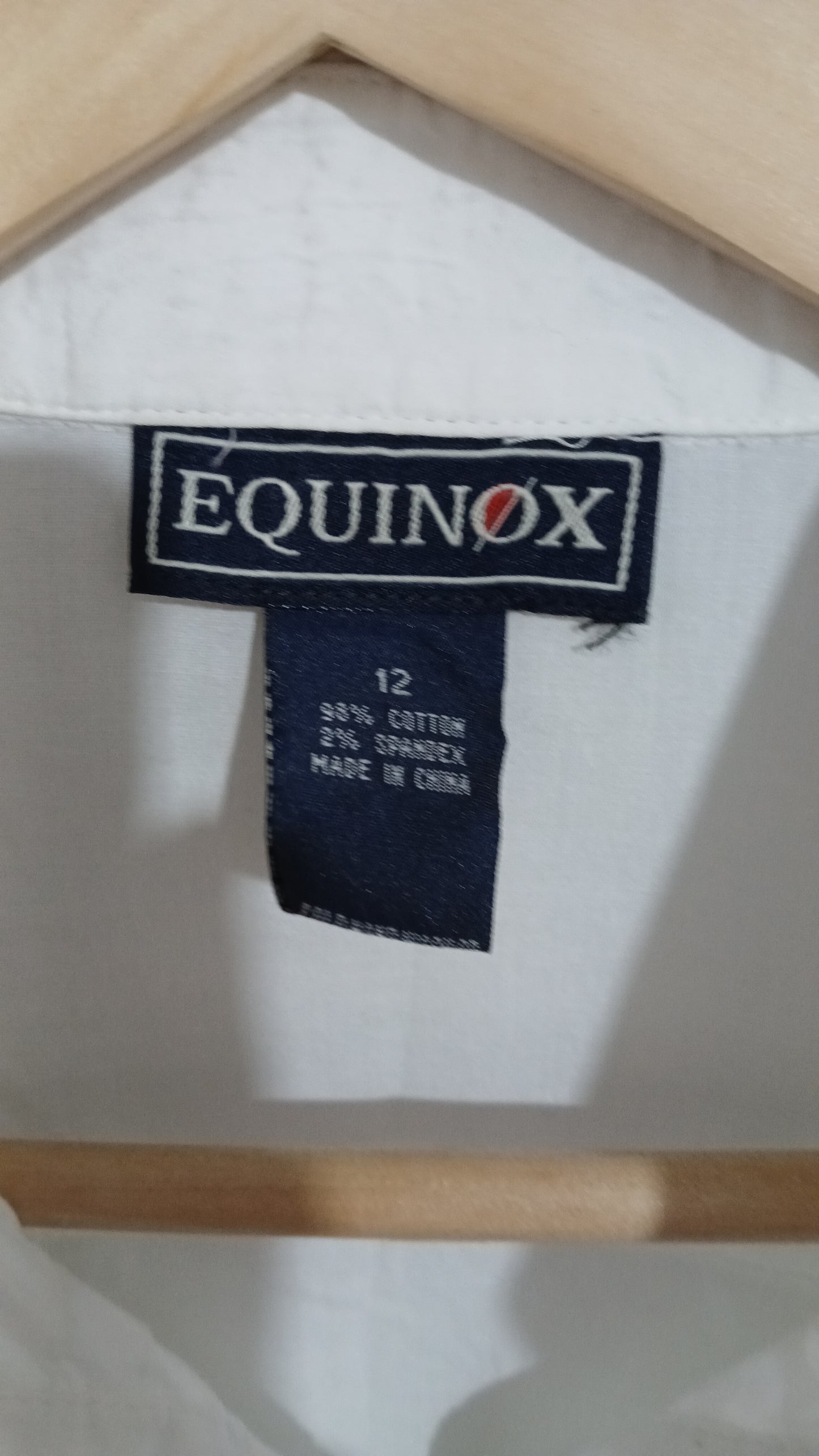 (12) Equinox | White Blouse