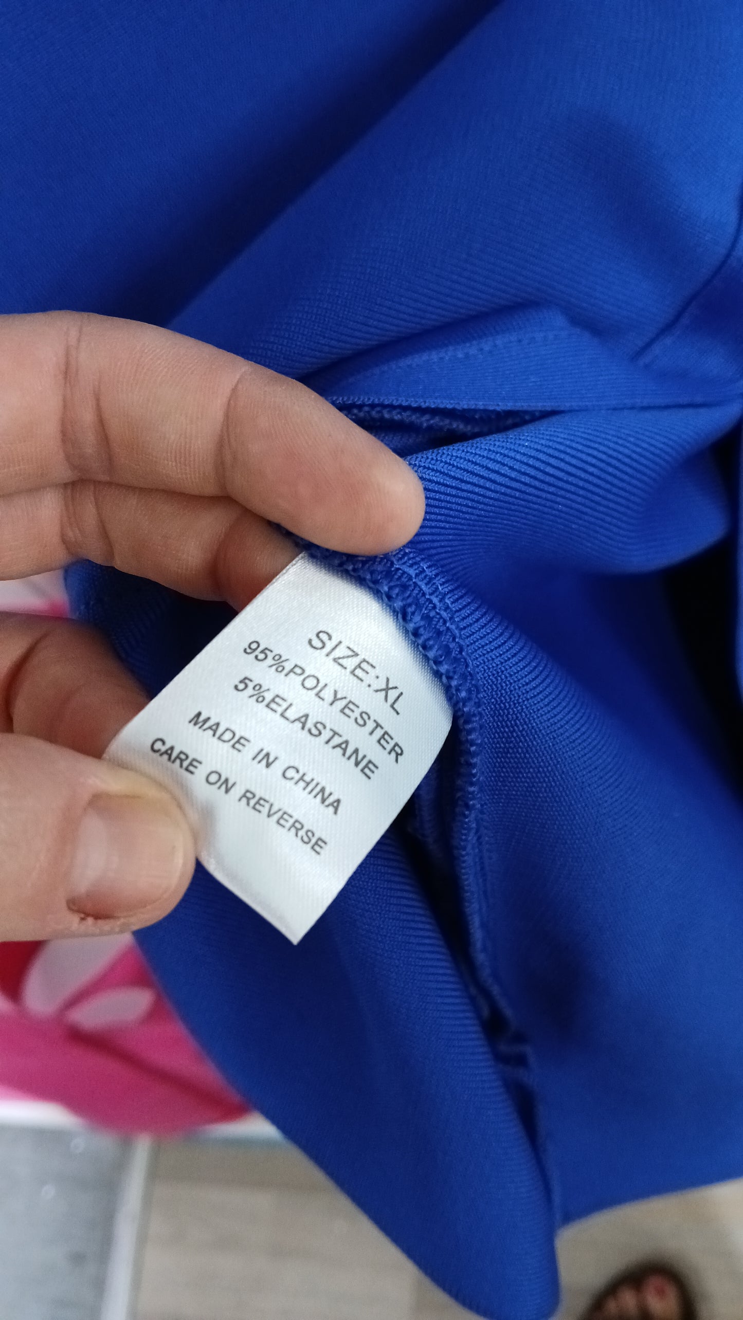 (XL) Shein | Blue One Shoulder Dress