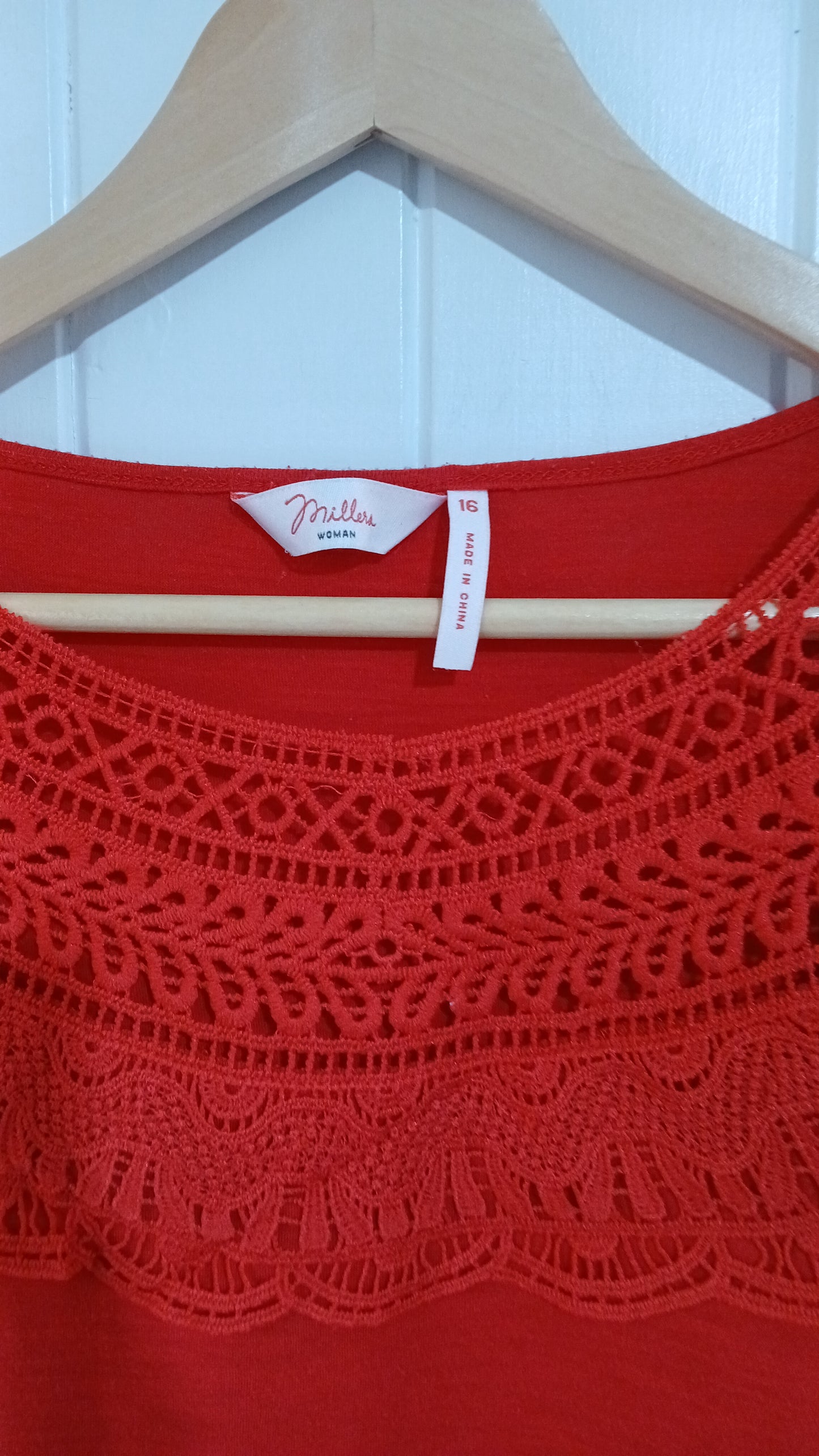 (16) Millers | Red Blouse