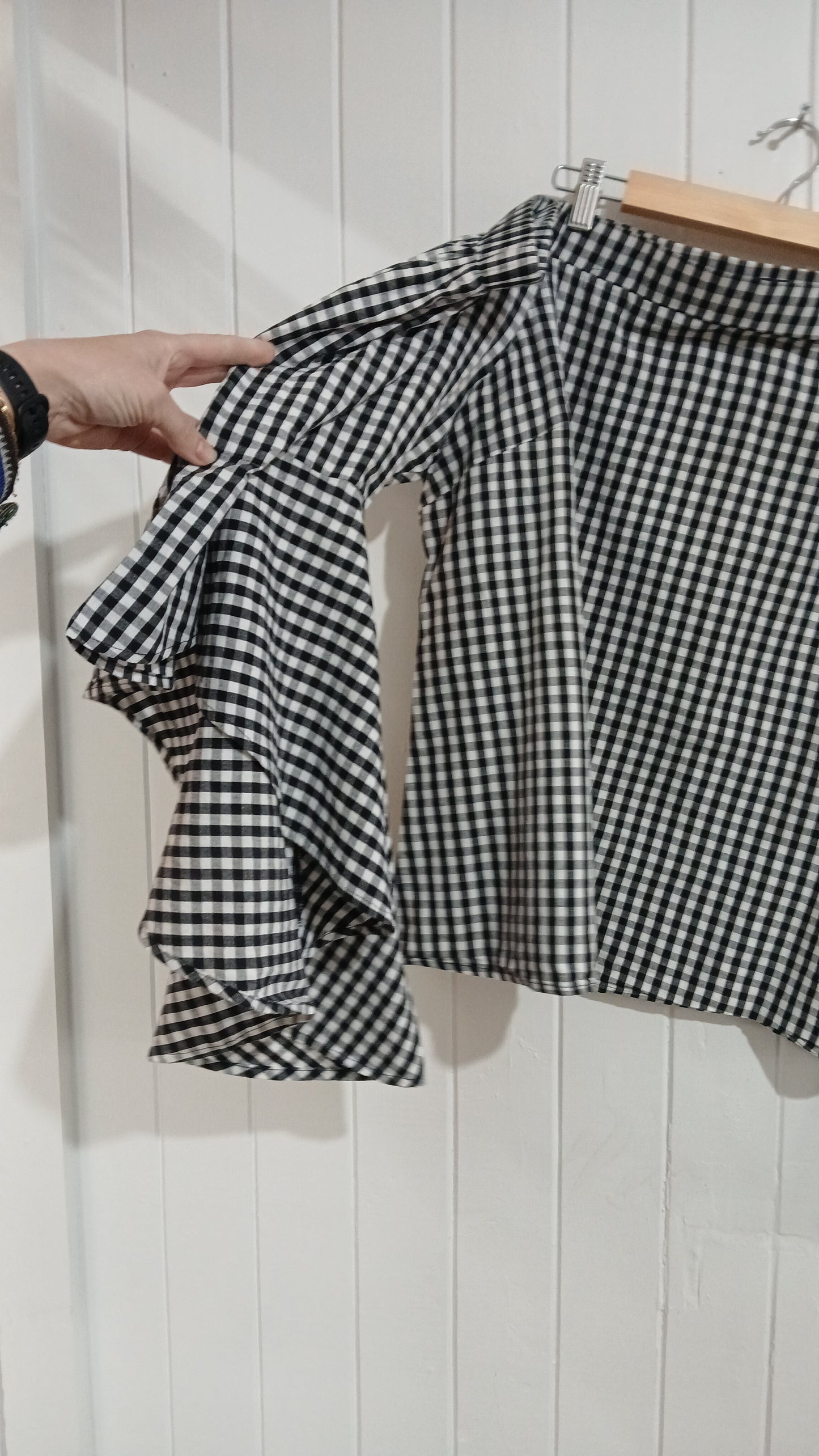 (M+/18) City Chic | Gingham Blouse