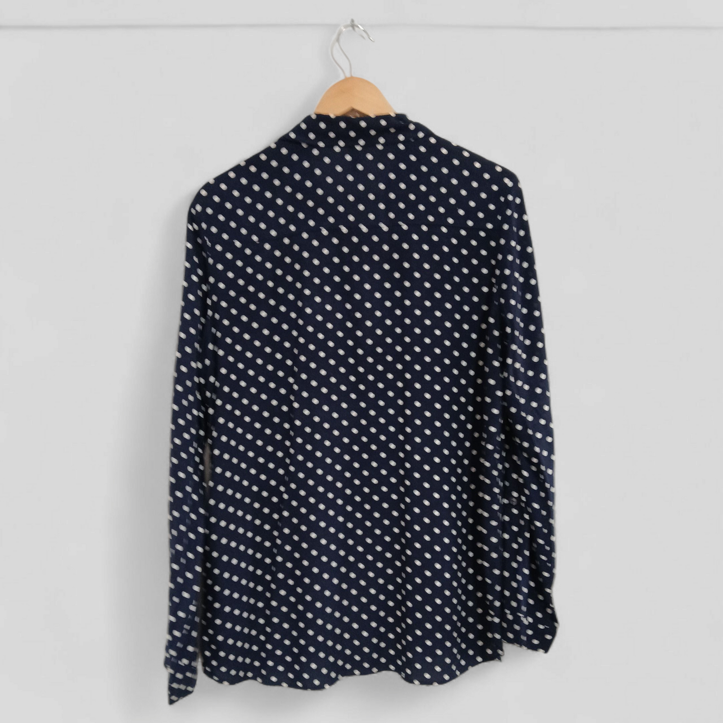(8) H&M | Dot L/S Blouse