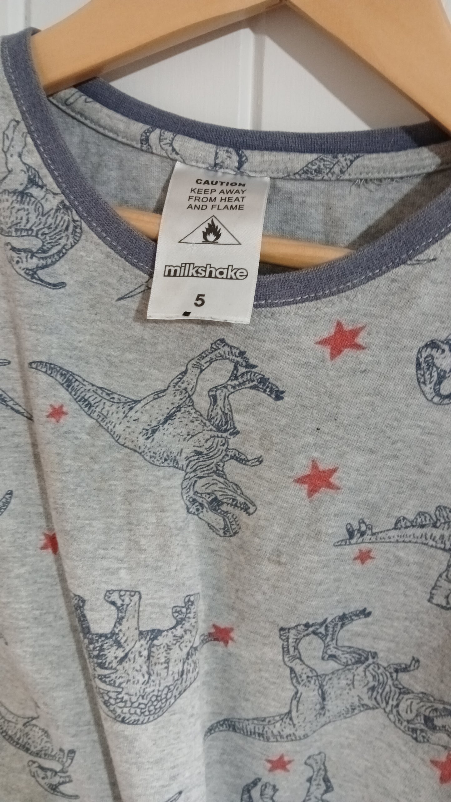 (5JNR) Milkshake | Dino PJ Set