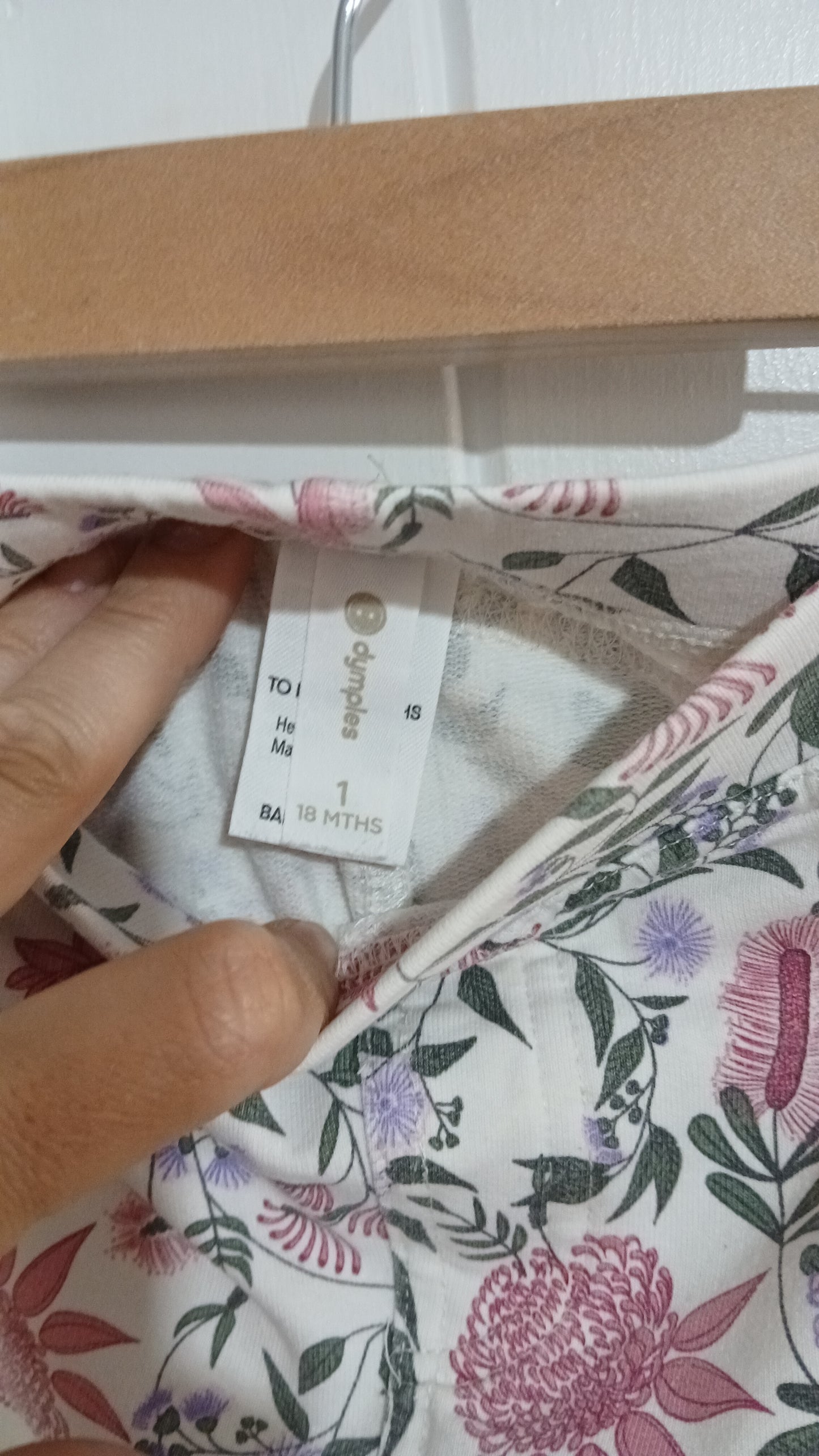 (1JNR) Dymples | Floral Pants