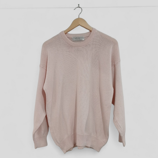 (M) Compliments | Pink Knit Jumper