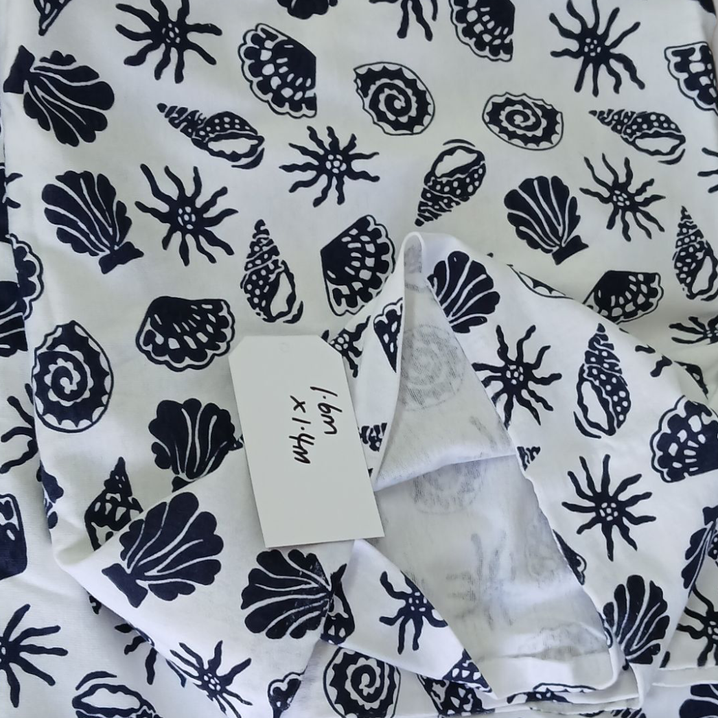 Seashell Fabric 1.6x1.4m