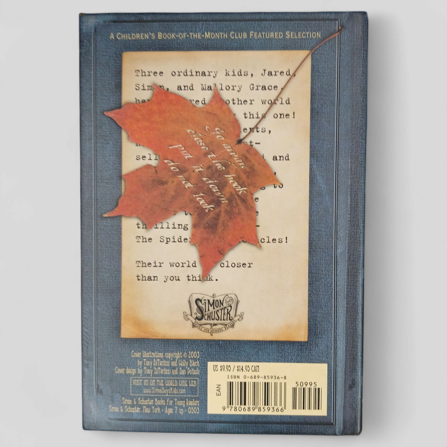The Spiderwick Chronicles Book 1 by Tony Diterlizzi and Holly Black