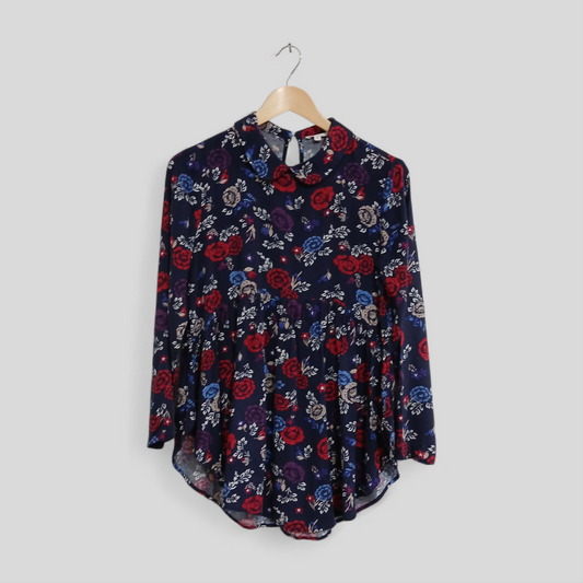 (8) Lily Loves | LS Floral Blouse