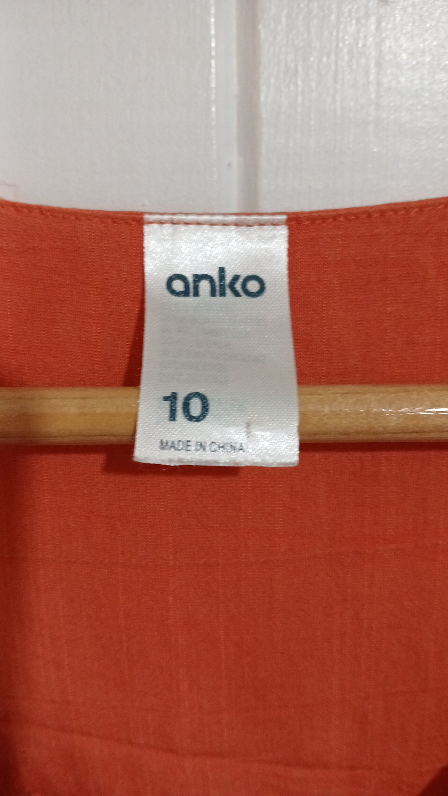 (10) Anko | Orange Blouse