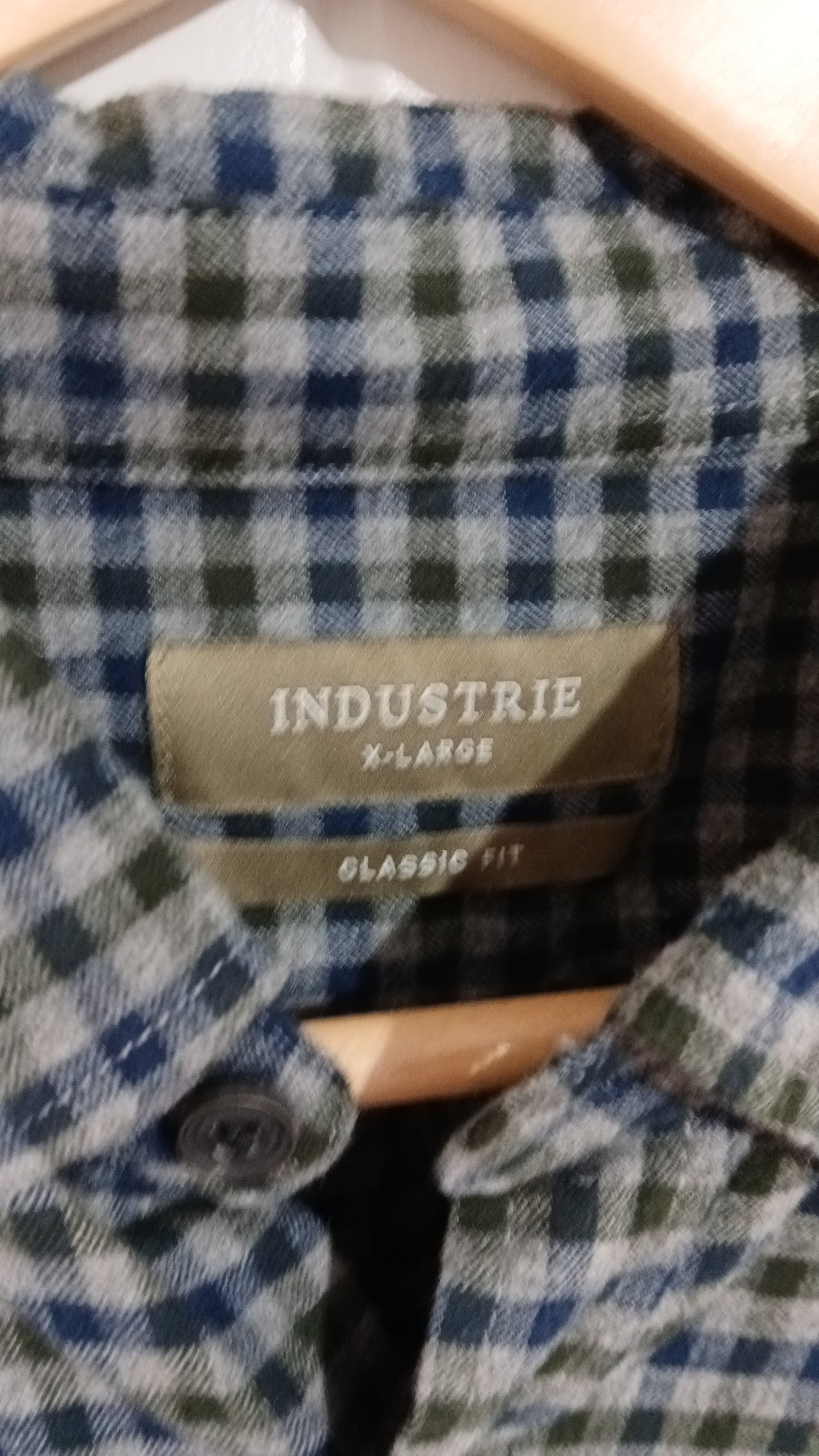 (XL) Industrie | Check LS Shirt