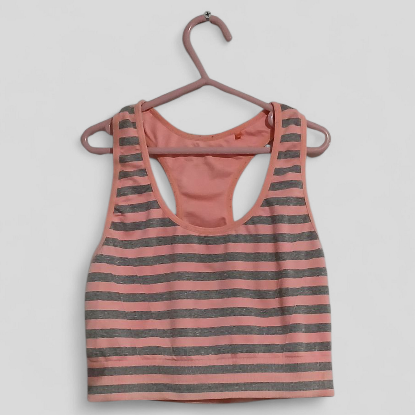 (14-16JNR) Striped Sports Crop