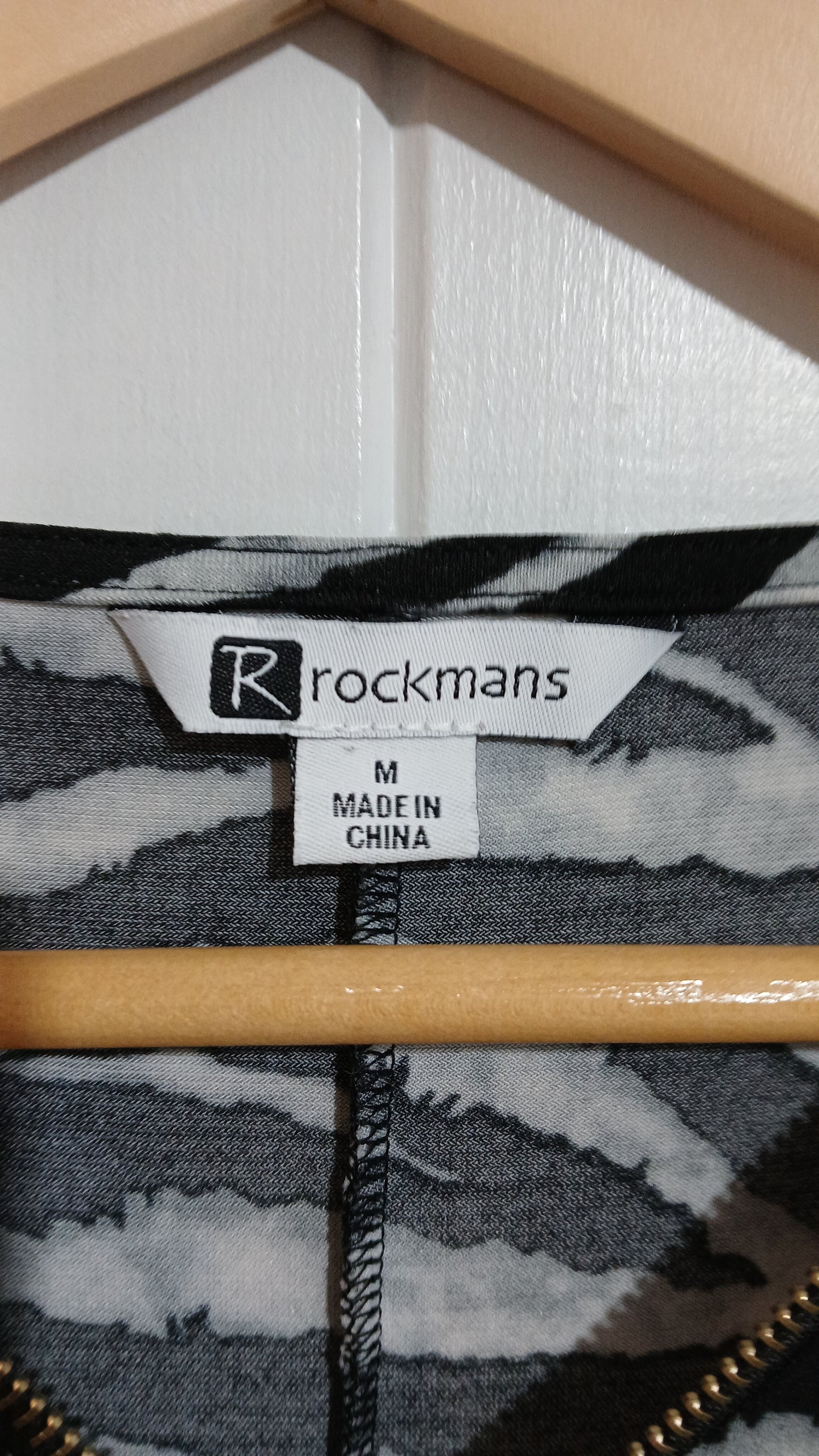 (M) Rockmans | Zebra Print Blouse