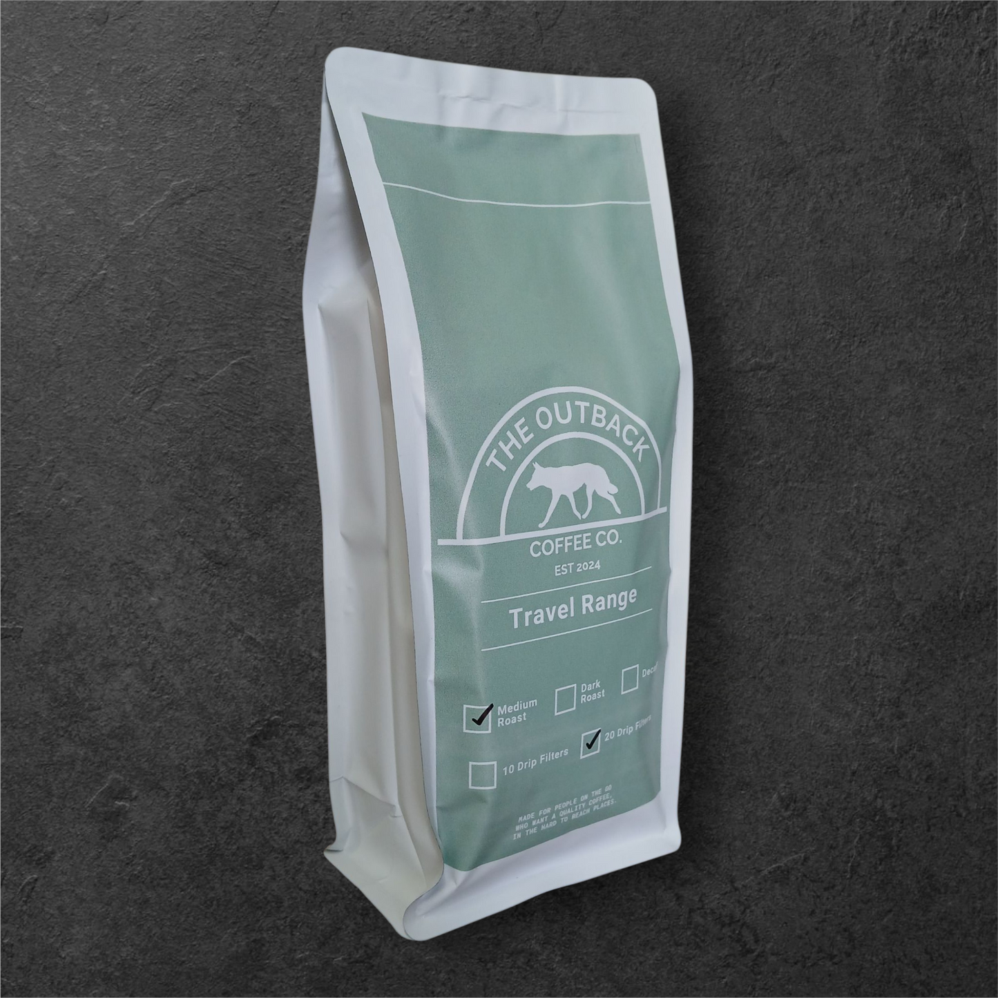 Travel Range | Medium Roast | The Outback Coffee Co