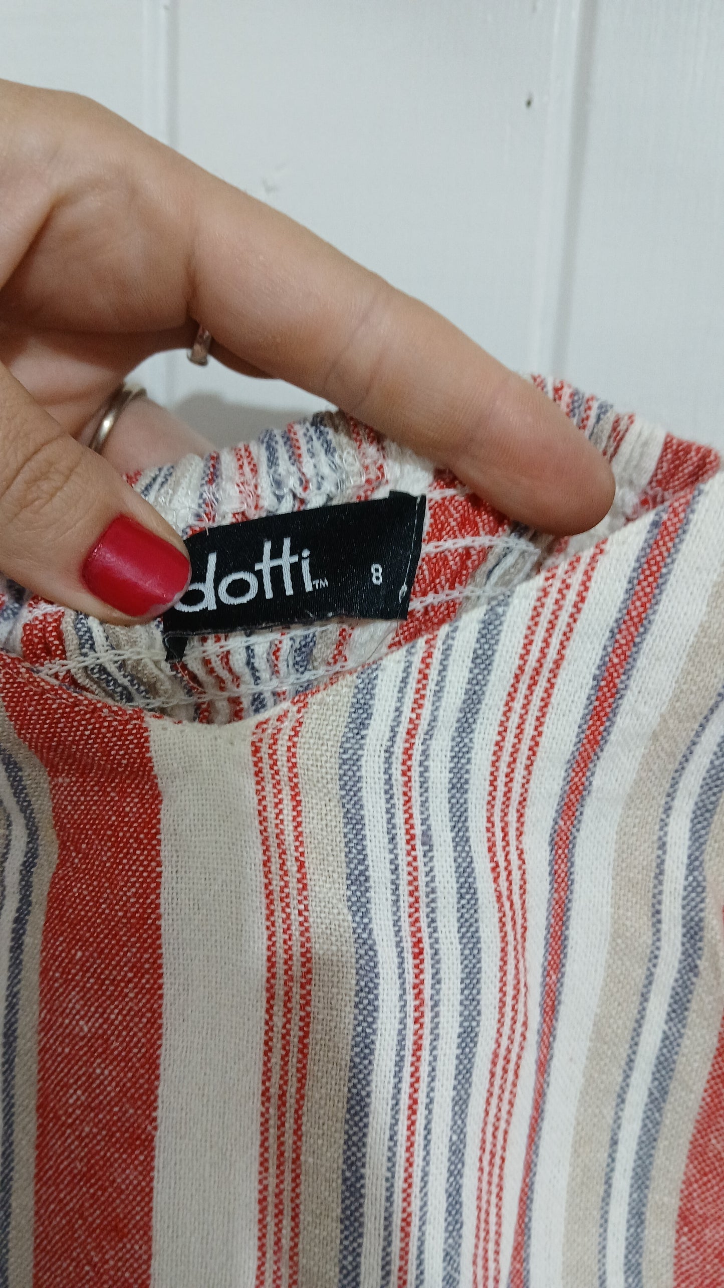 (8) Dotti | Striped Playsuit
