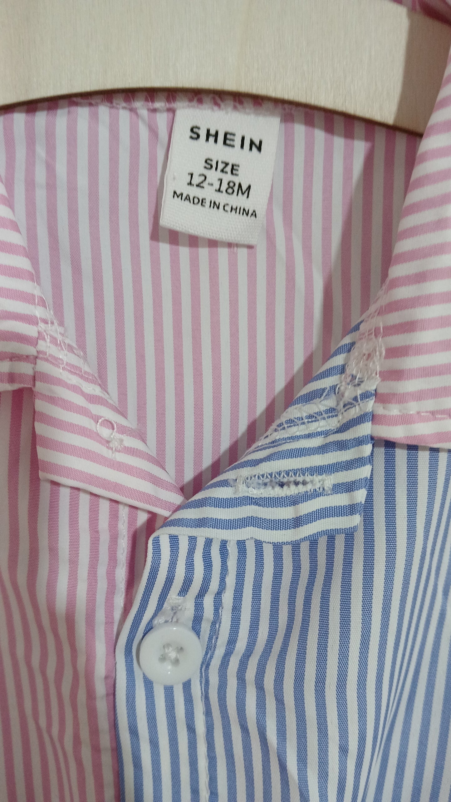 (12-18m) Shein | Striped Dress