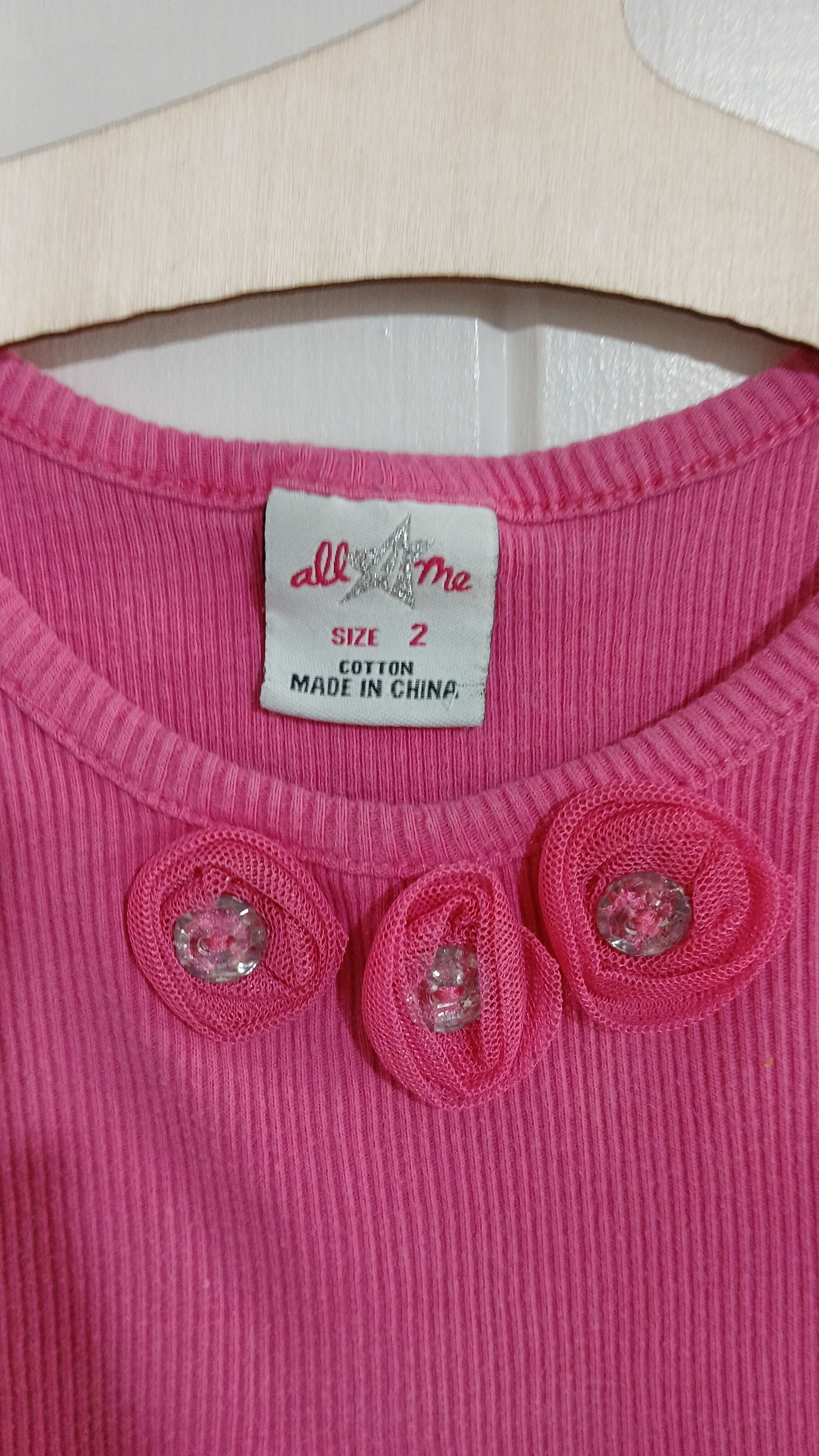 (2JNR) All 4 Me | Pink Singlet