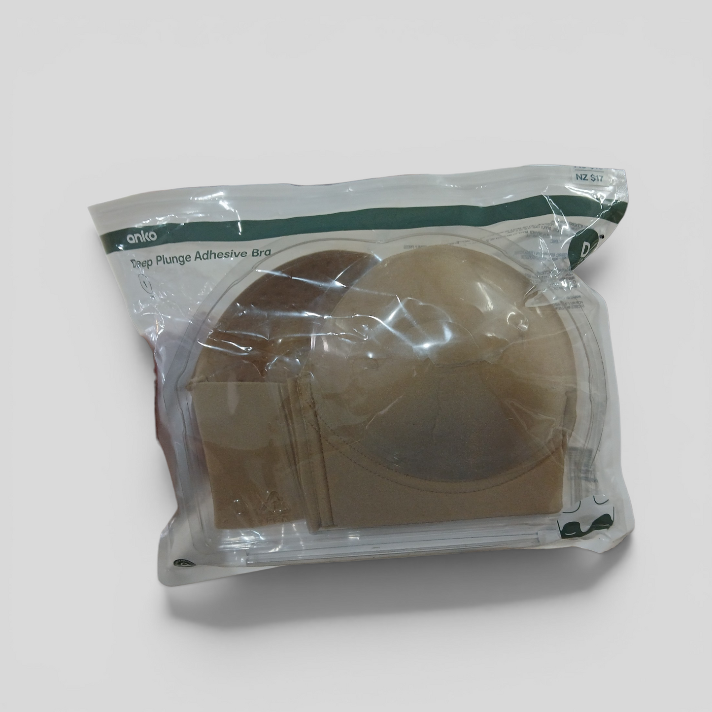 (D) Anko | Deep Plunge Adhesive Bra
