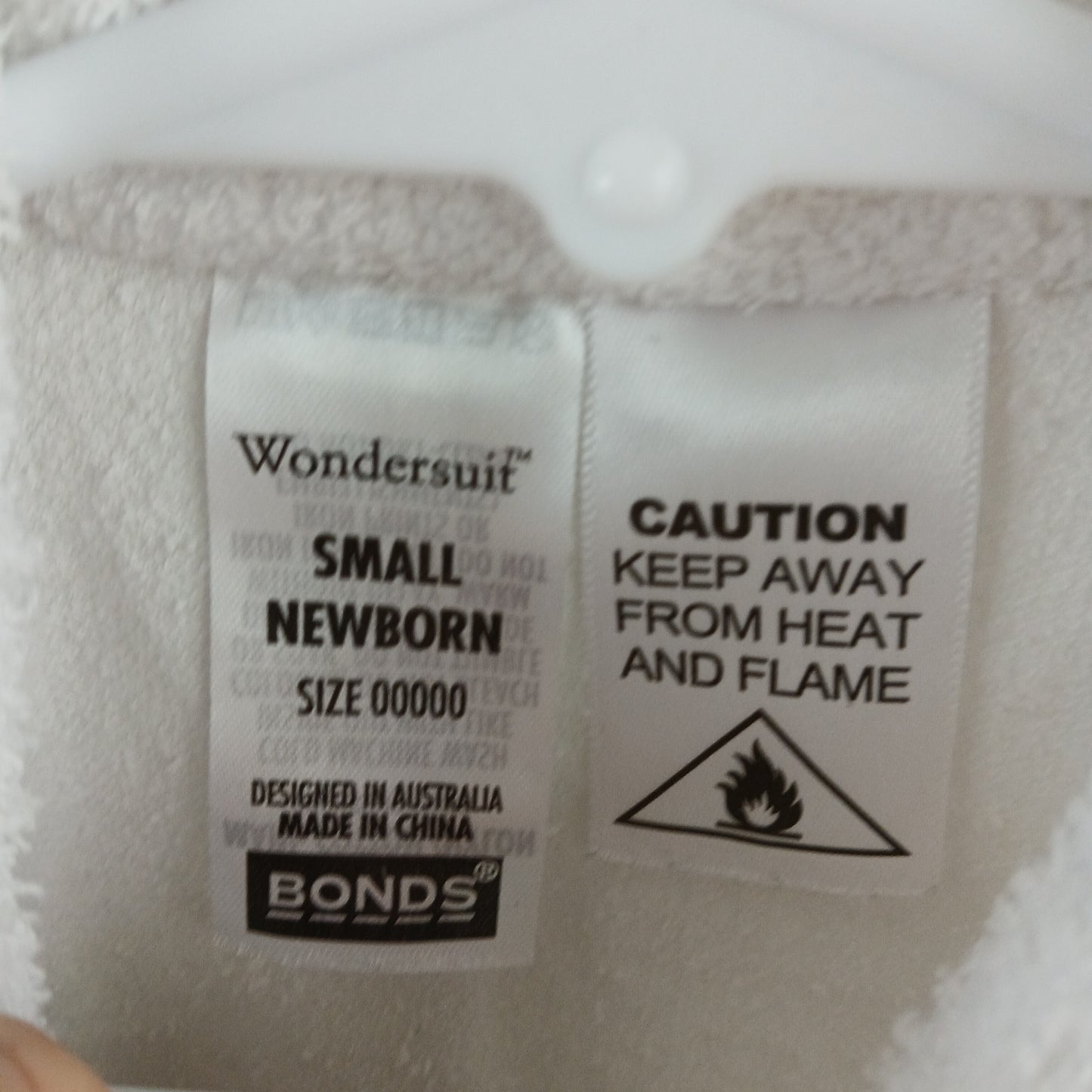 (00000) Bonds Wondersuit Small Newborn