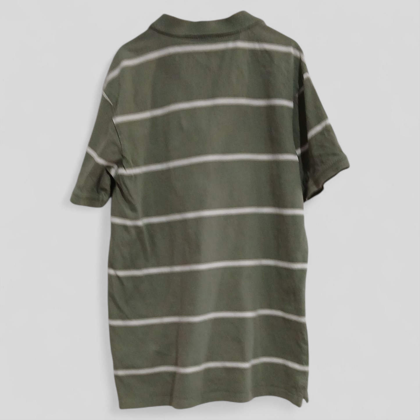 (M) Striped Polo