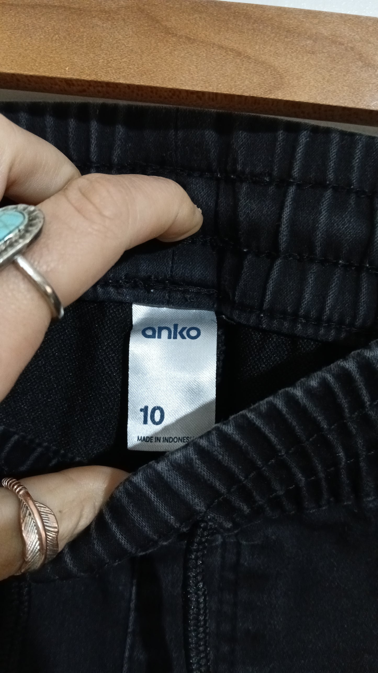 (10) Anko | Black Shorts