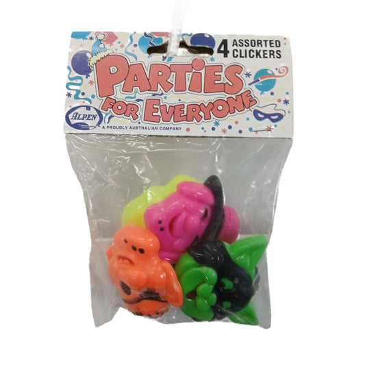 PARTY ASSORTED CLICKERS P4