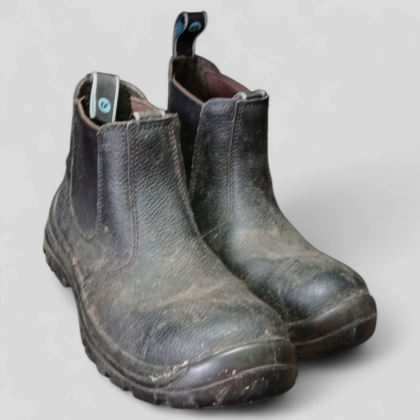(41) Black Steel Cap Boots