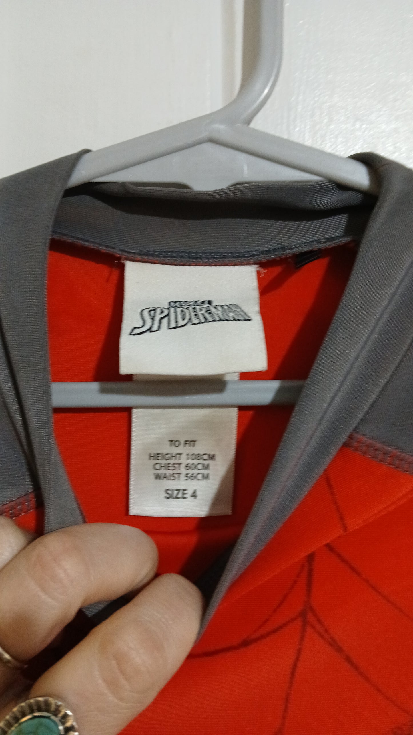 (4JNR) Spiderman | Swim Shirt