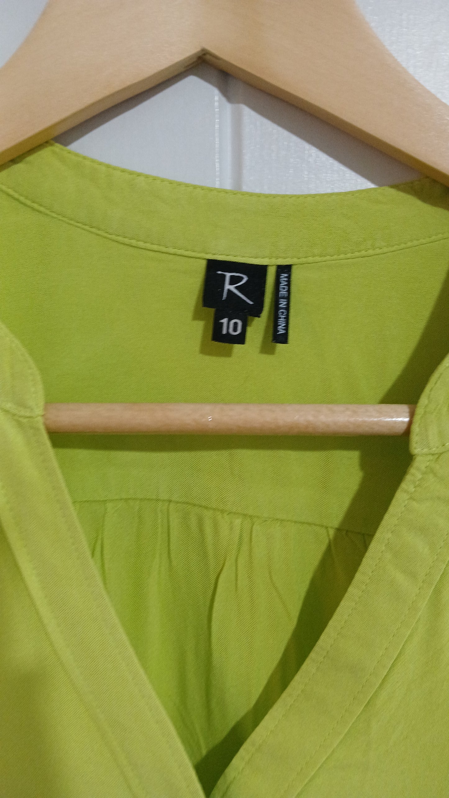 (10) Rockmans | Lime Blouse