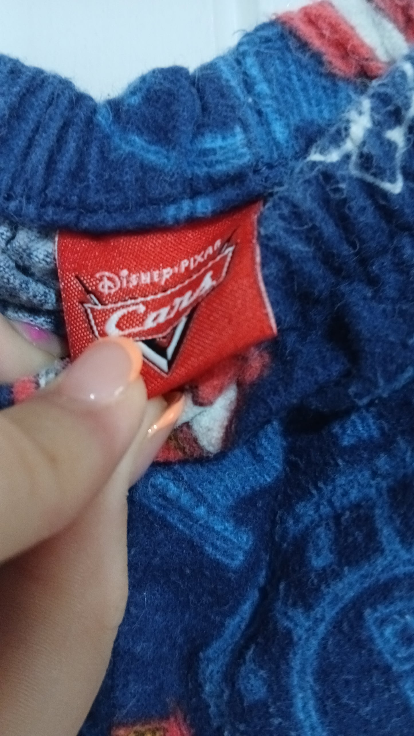 (5JNR) Lightning McQueen Flanellette PJ Set