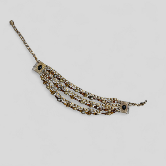 (XS-S) Beaded Chain Waist Belt