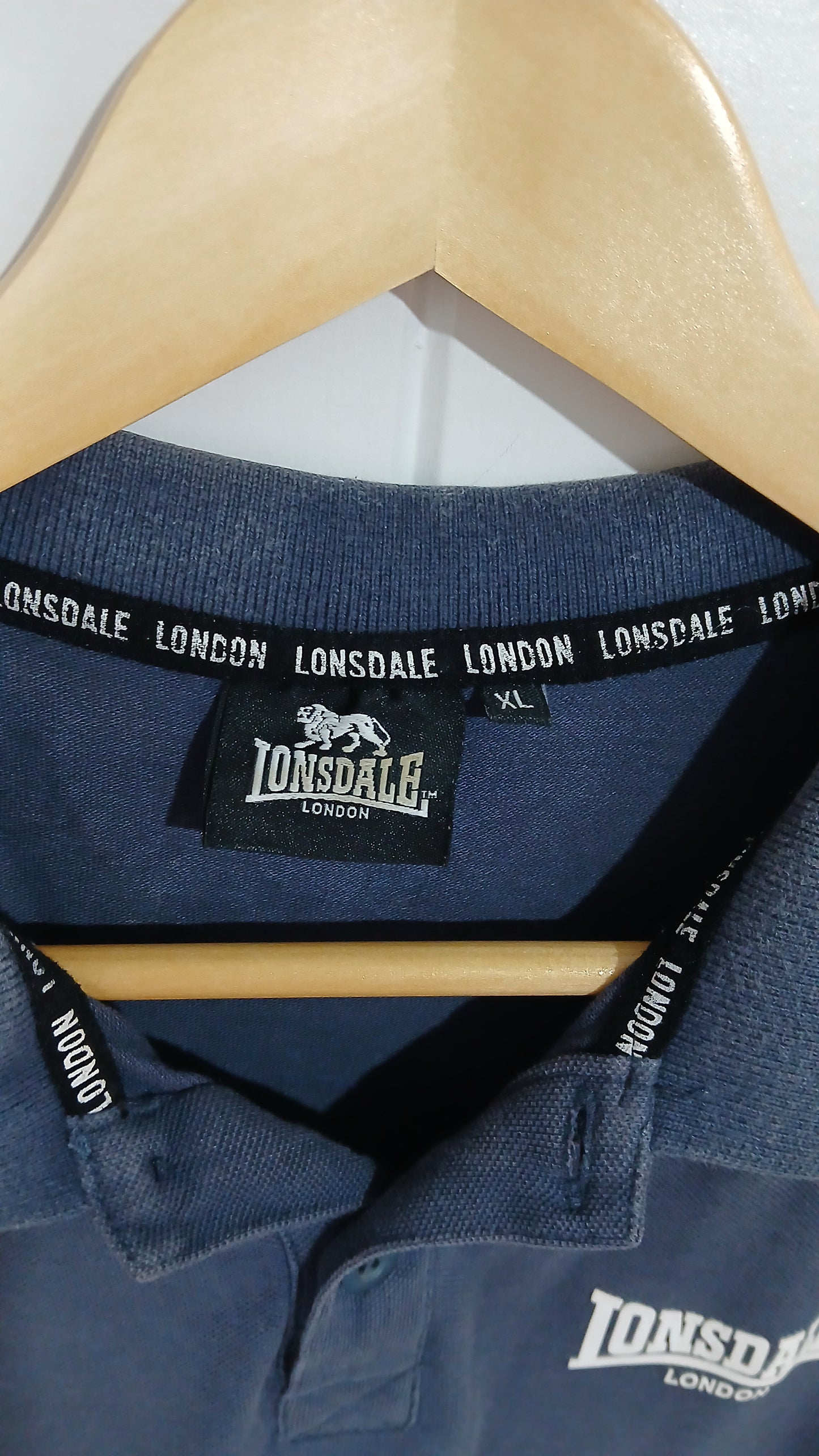 (XL) Lonsdale | Navy Polo