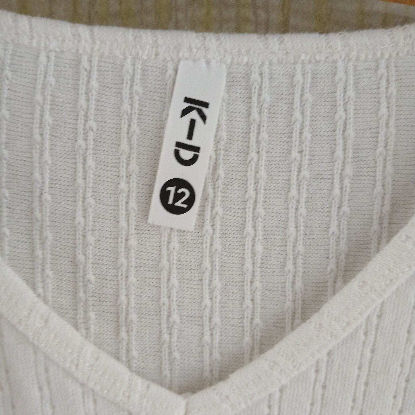 (12) K-D | White Blouse