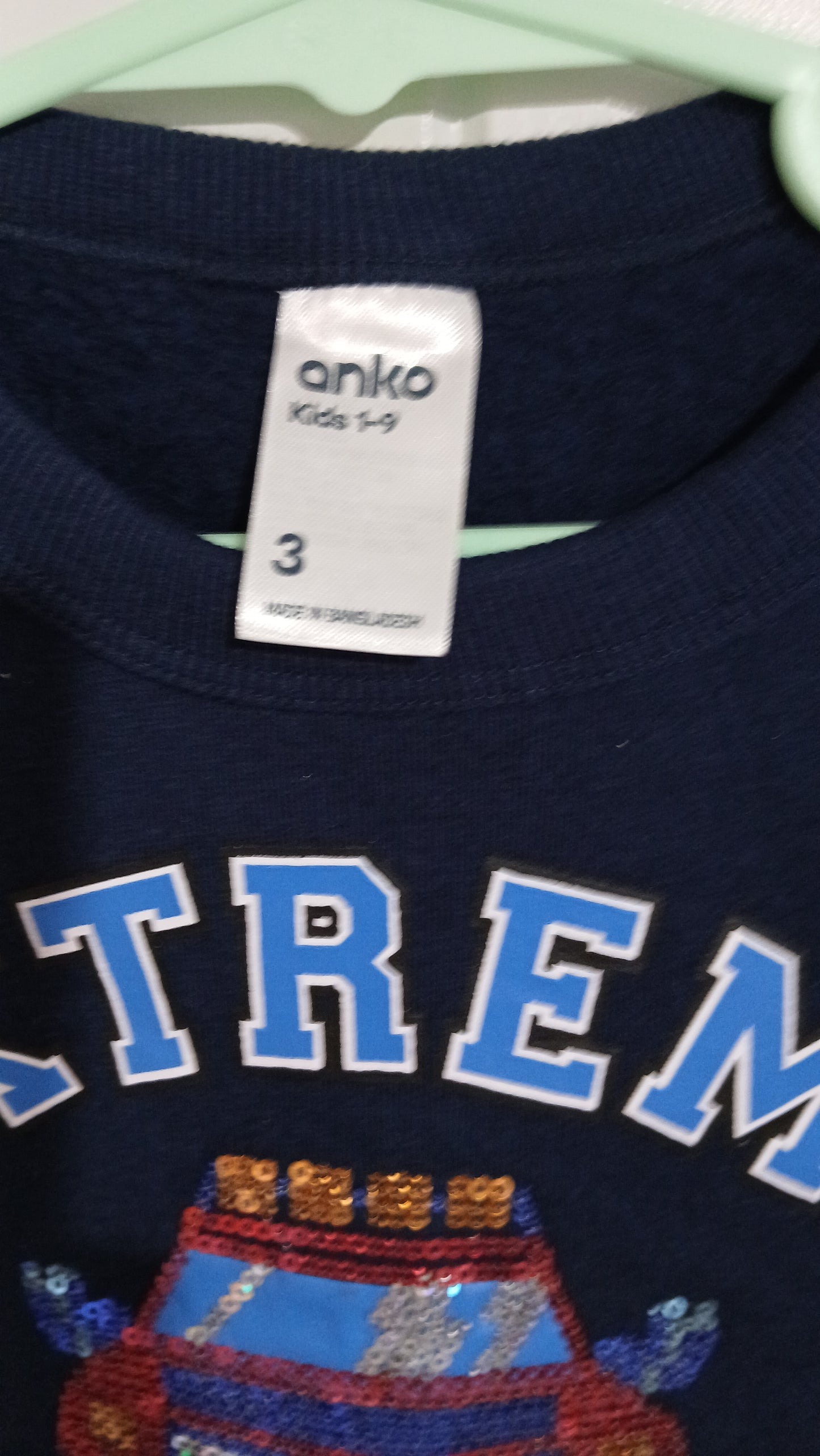 (3JNR) Anko | Extreme | Sequined Monster Truck Jumper