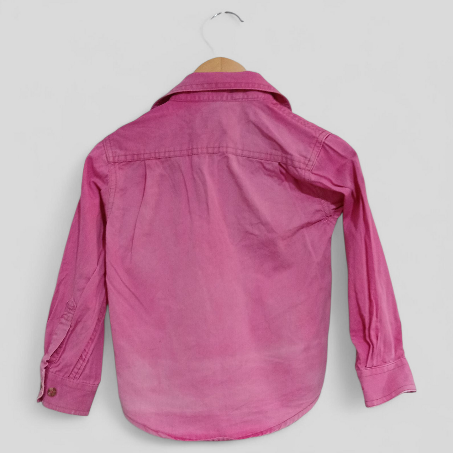 (3JNR) Pilbara | Pink LS Workshirt