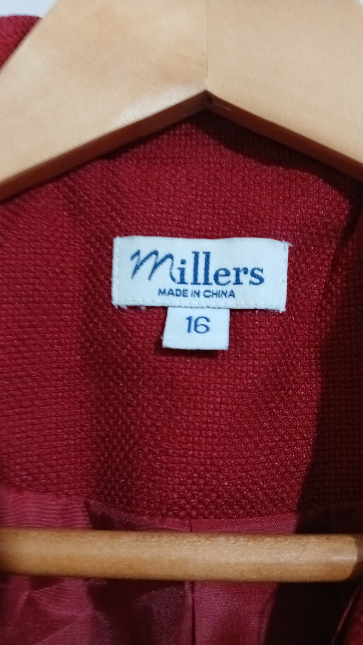 (16) Millers | Red Blazer