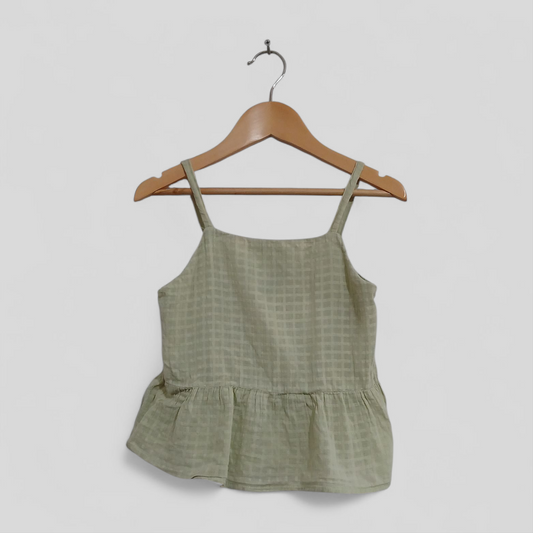 (6JNR) ArtClass | Green Blouse