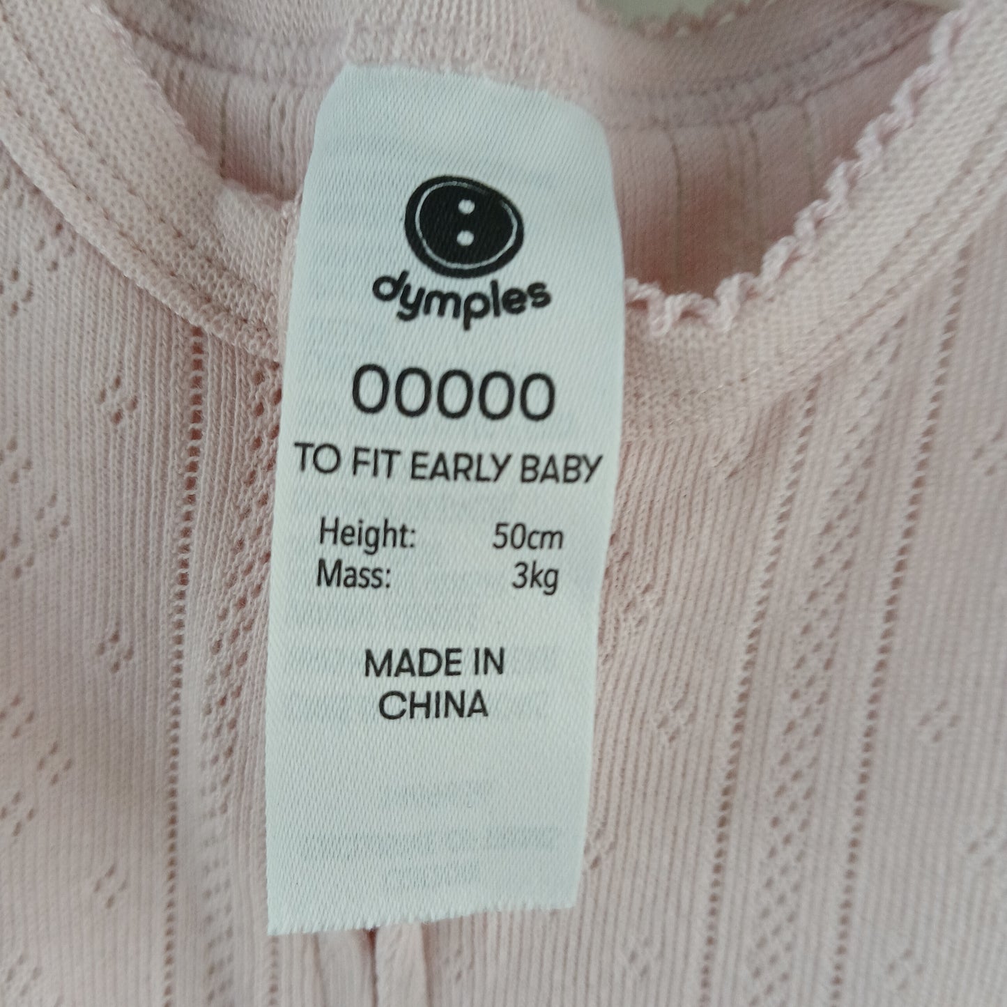 (00000) Pink Lace L/S Bodysuit