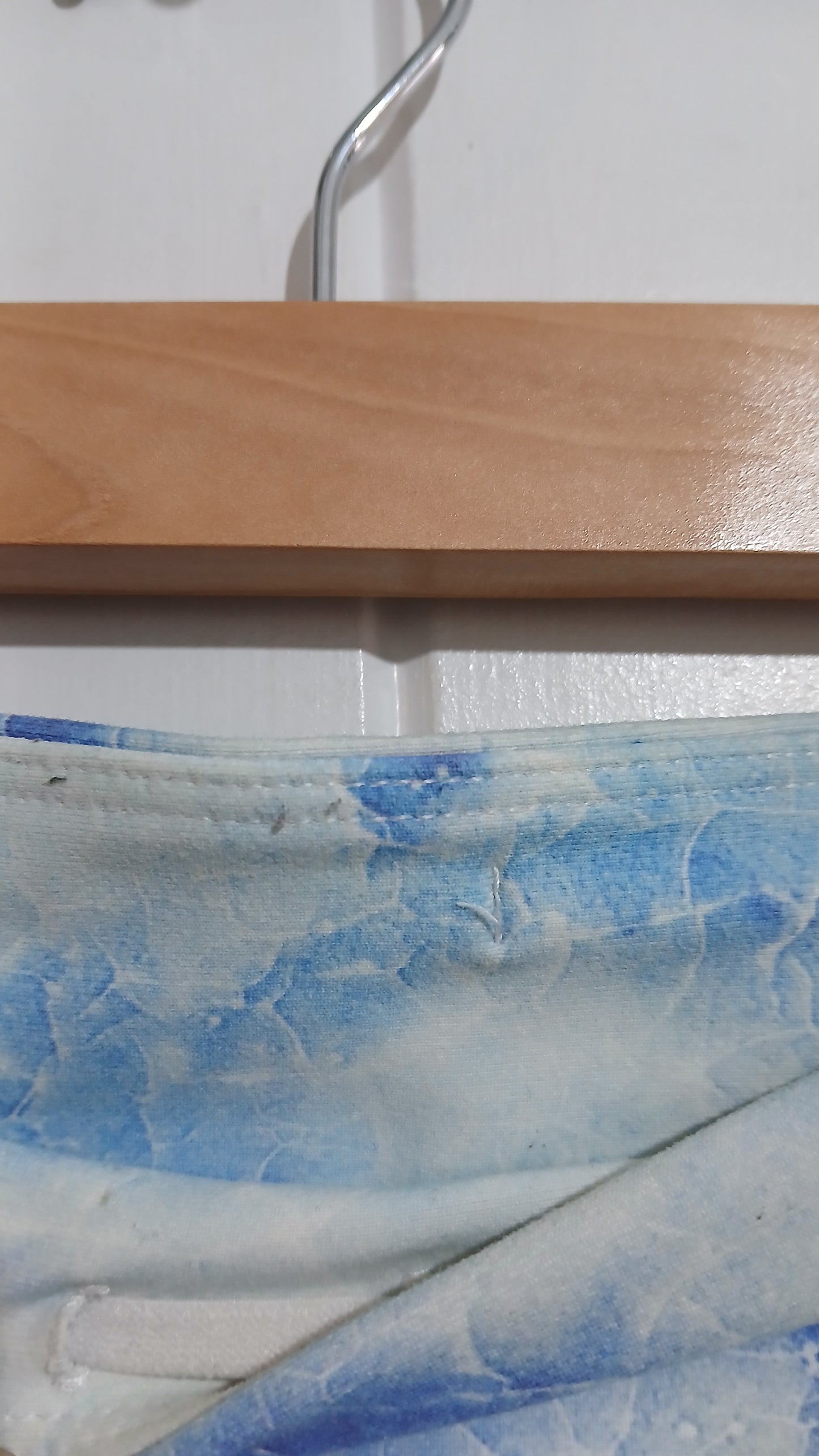 (S) Lorna Jane | Blue/White Tights