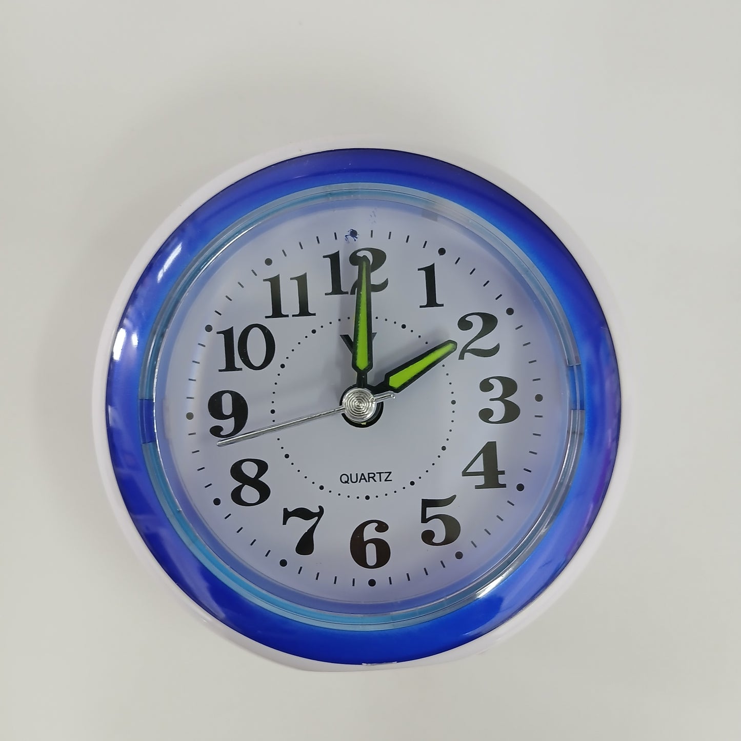 CLOCK ALARM ROUND PLASTIC