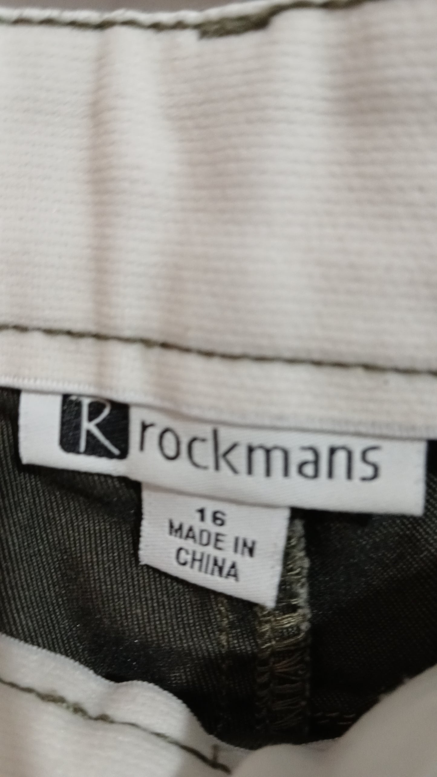 (16) Rockmans | Green Capris
