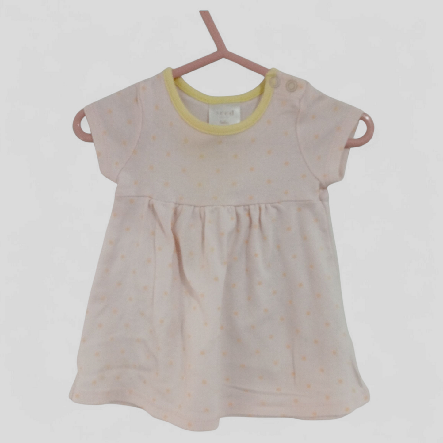 (000) Seed | Pink/Yellow Dress