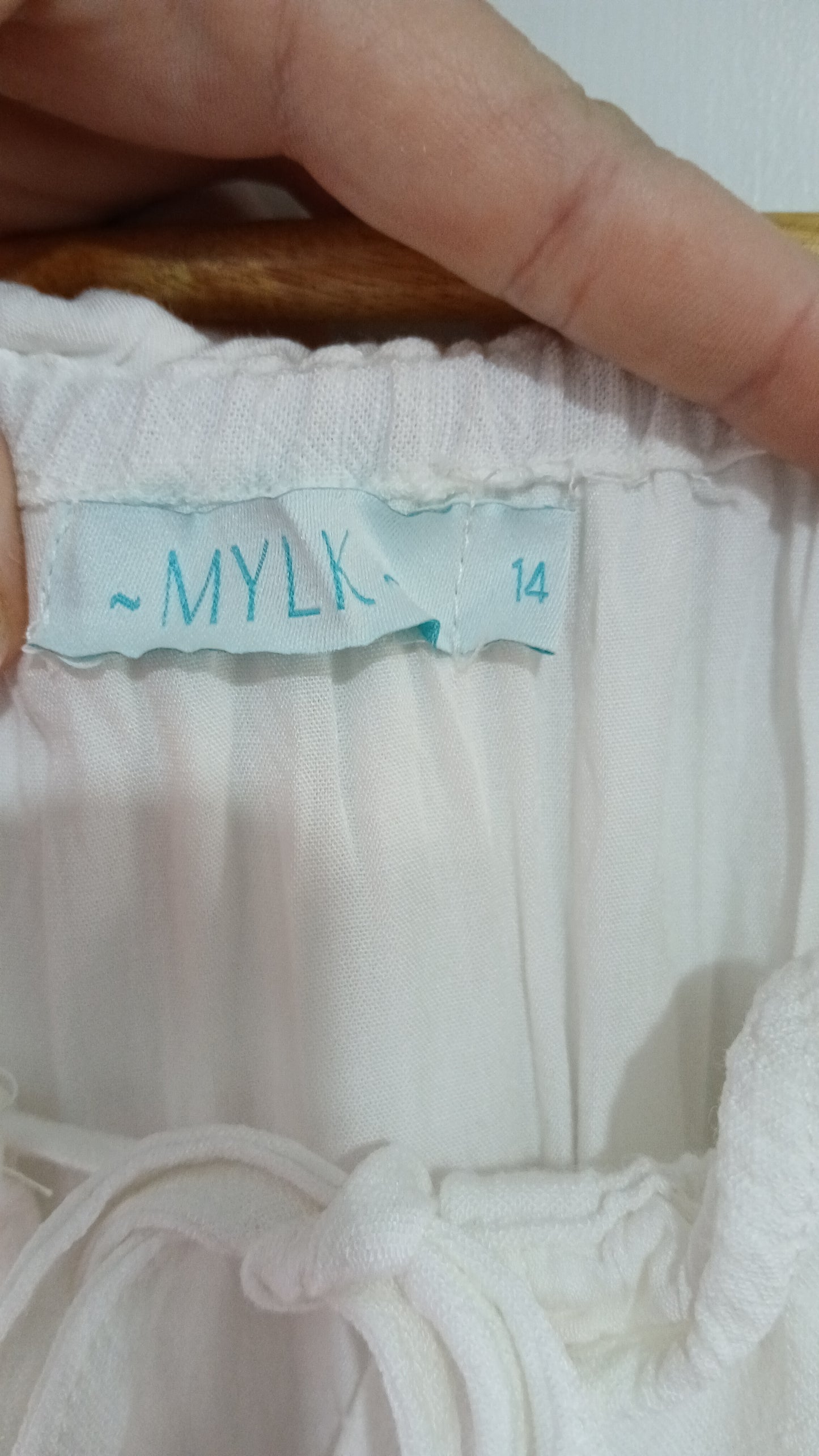 (14) Mylk | Dress White