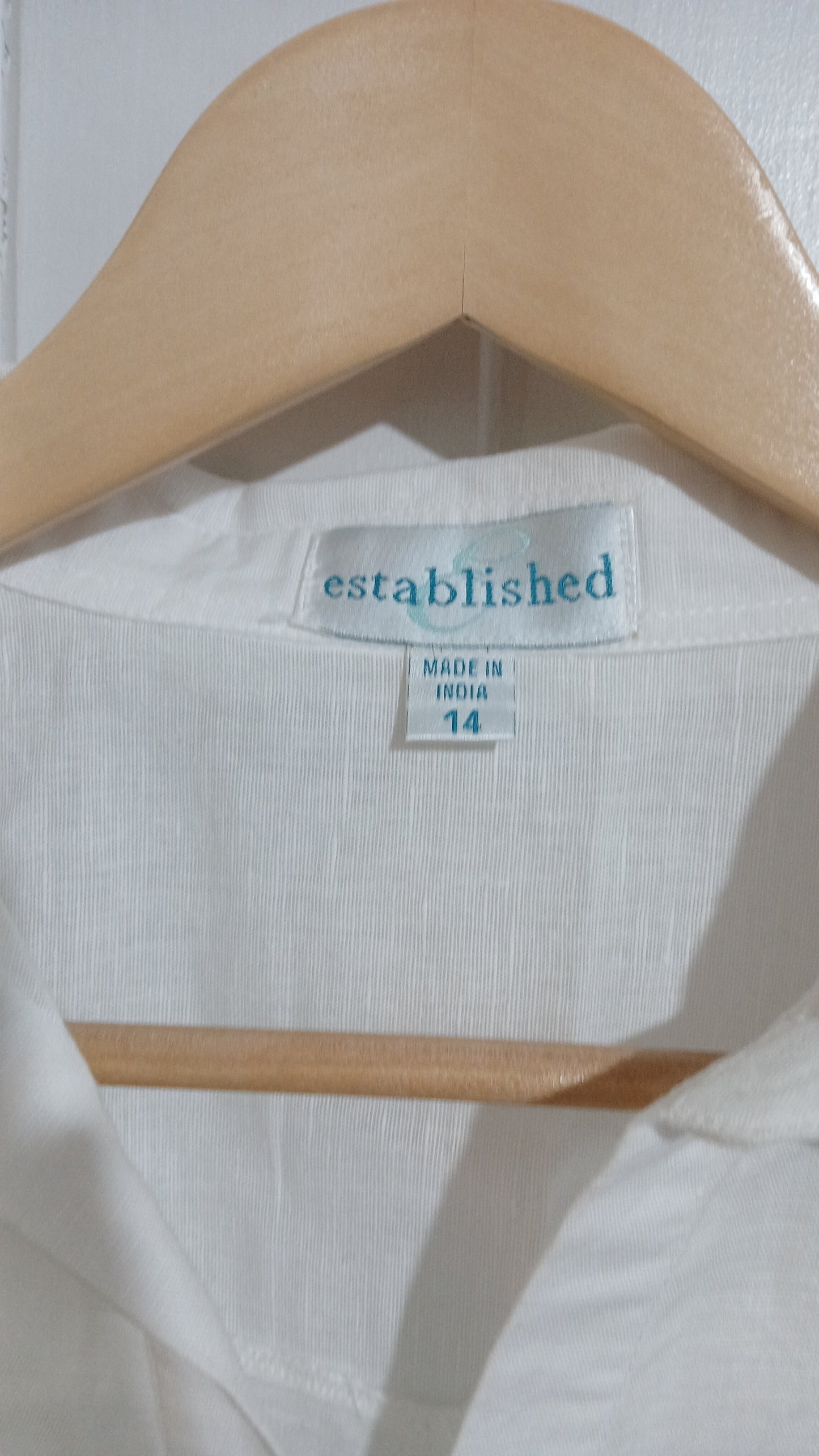 (14) Established | White Blouse