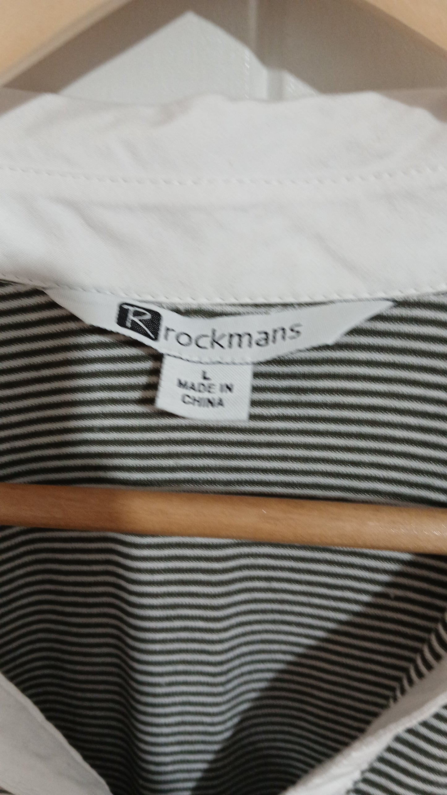 (L) Rockmans | Striped Shirt