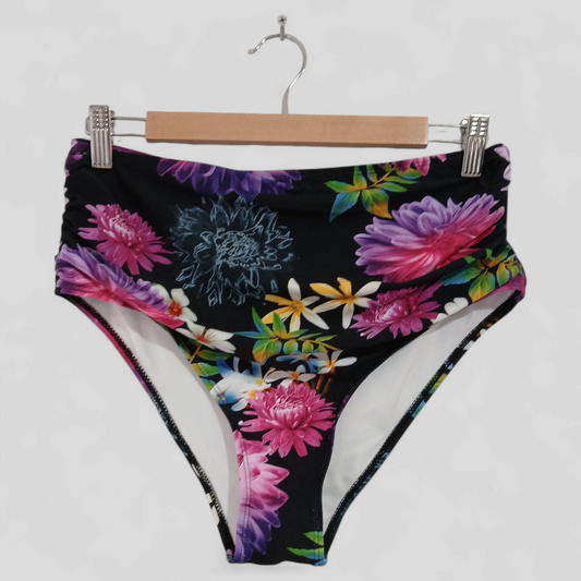 (XL) Floral Swimwear Bottoms