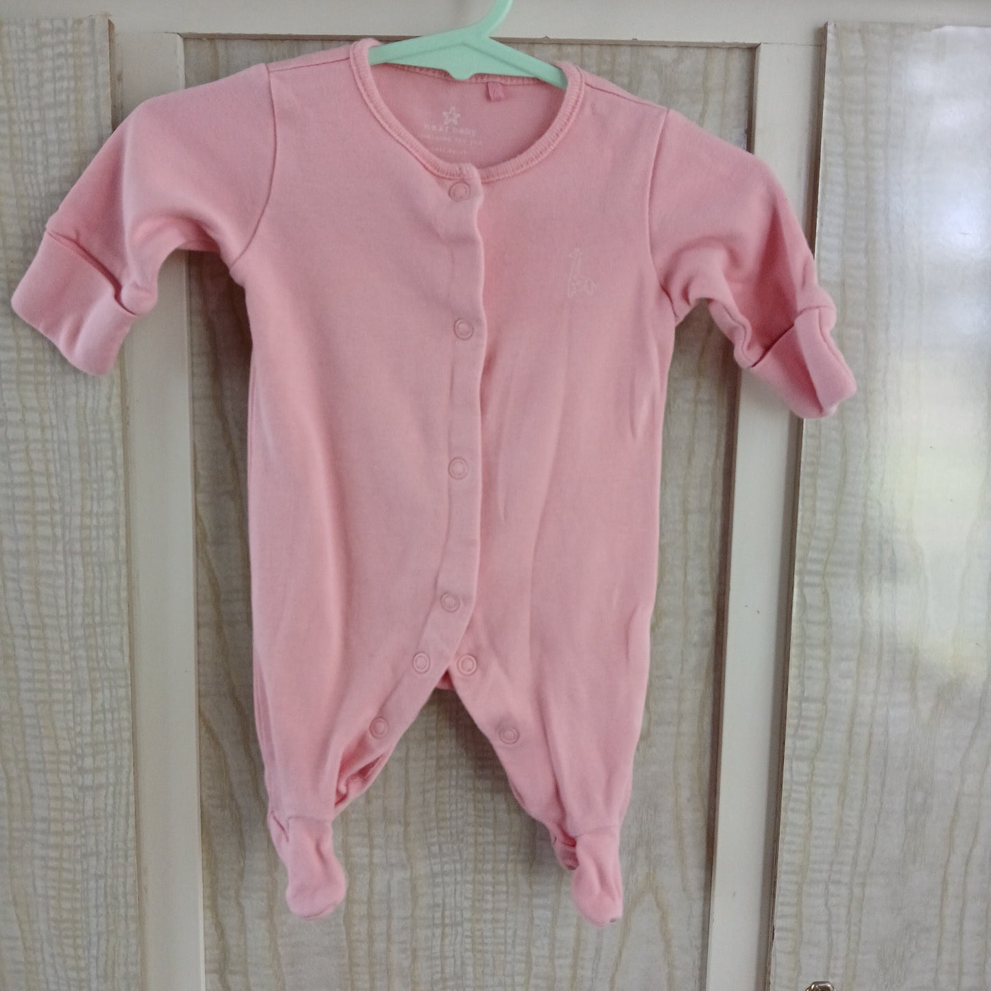 (0000) Next Baby Pink L/S Bodysuit