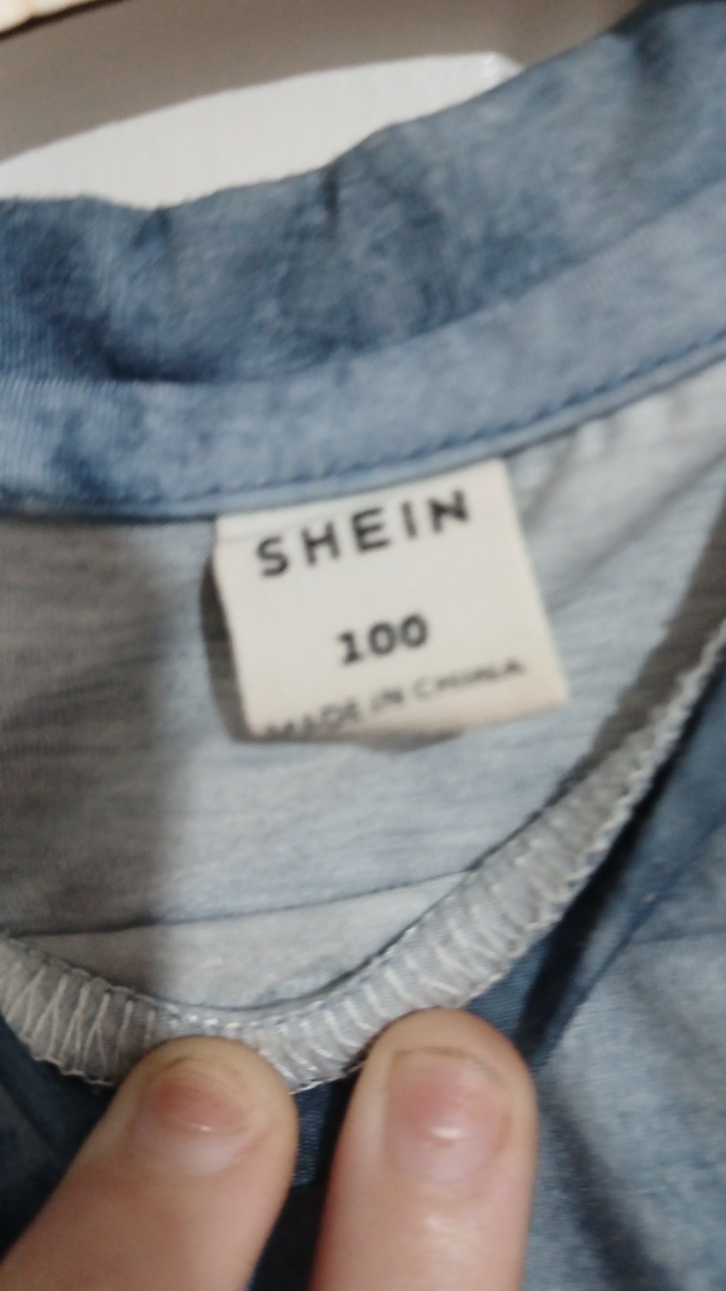 (4JNR) Shein | Blue TD Tee