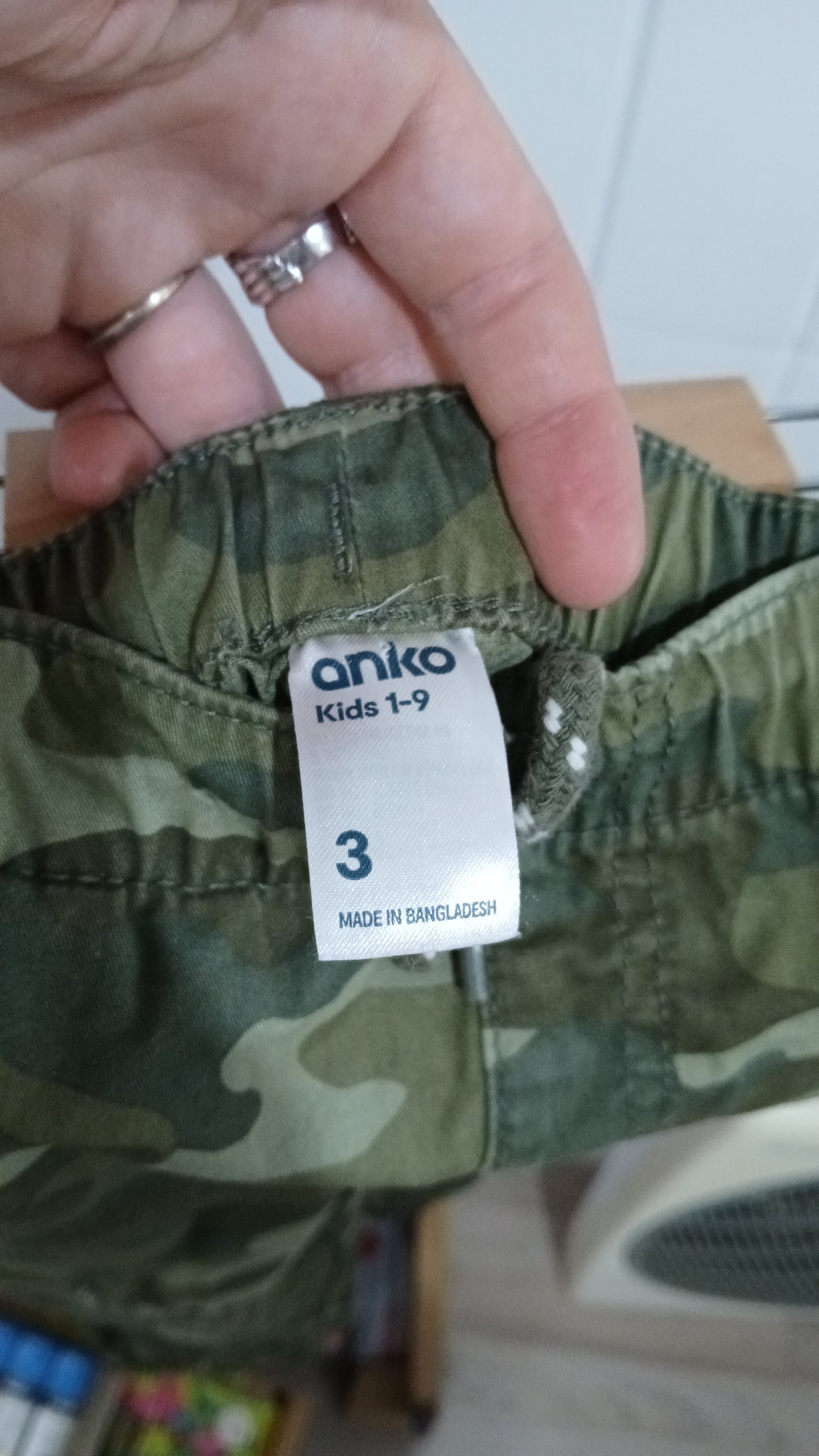 (3JNR) Anko | Camo Pants